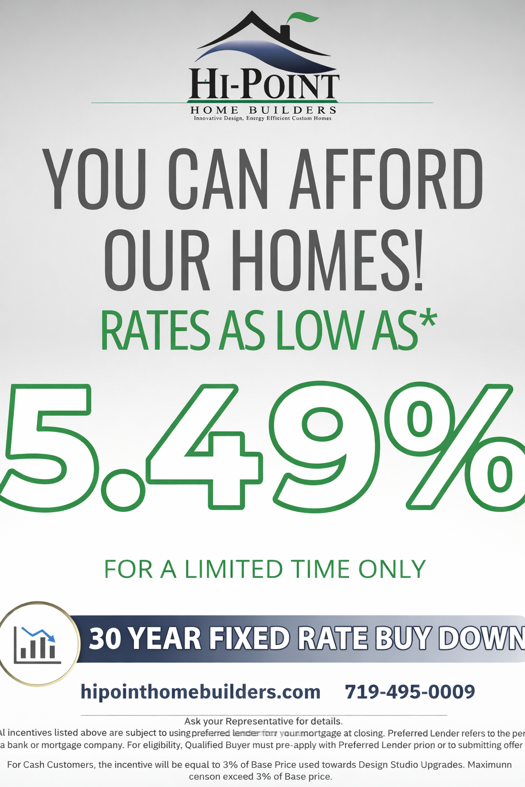 Website Incentive FLyer